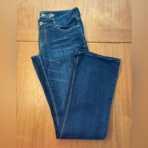 Express Stella Boot Cut Low Rise Jeans